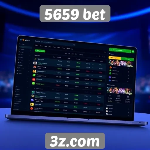 Interface e experiência do usuário no 5659 bet